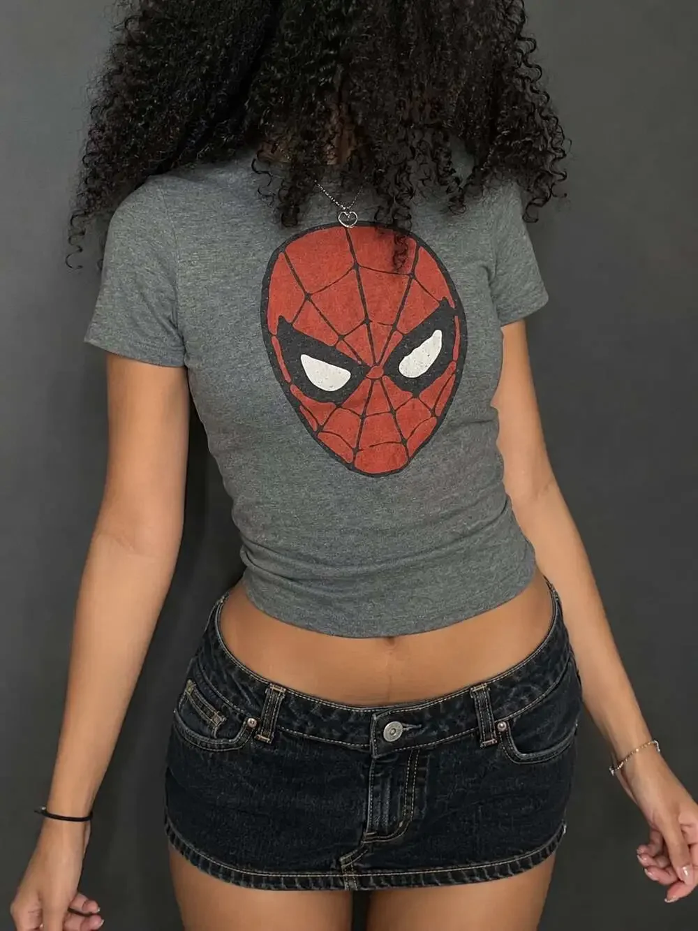 Old Navy Marvel Spider-Man Graphic Print Short Sleeve T-Shirt